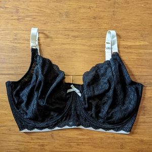 Heidi Klum black lace bra 36D